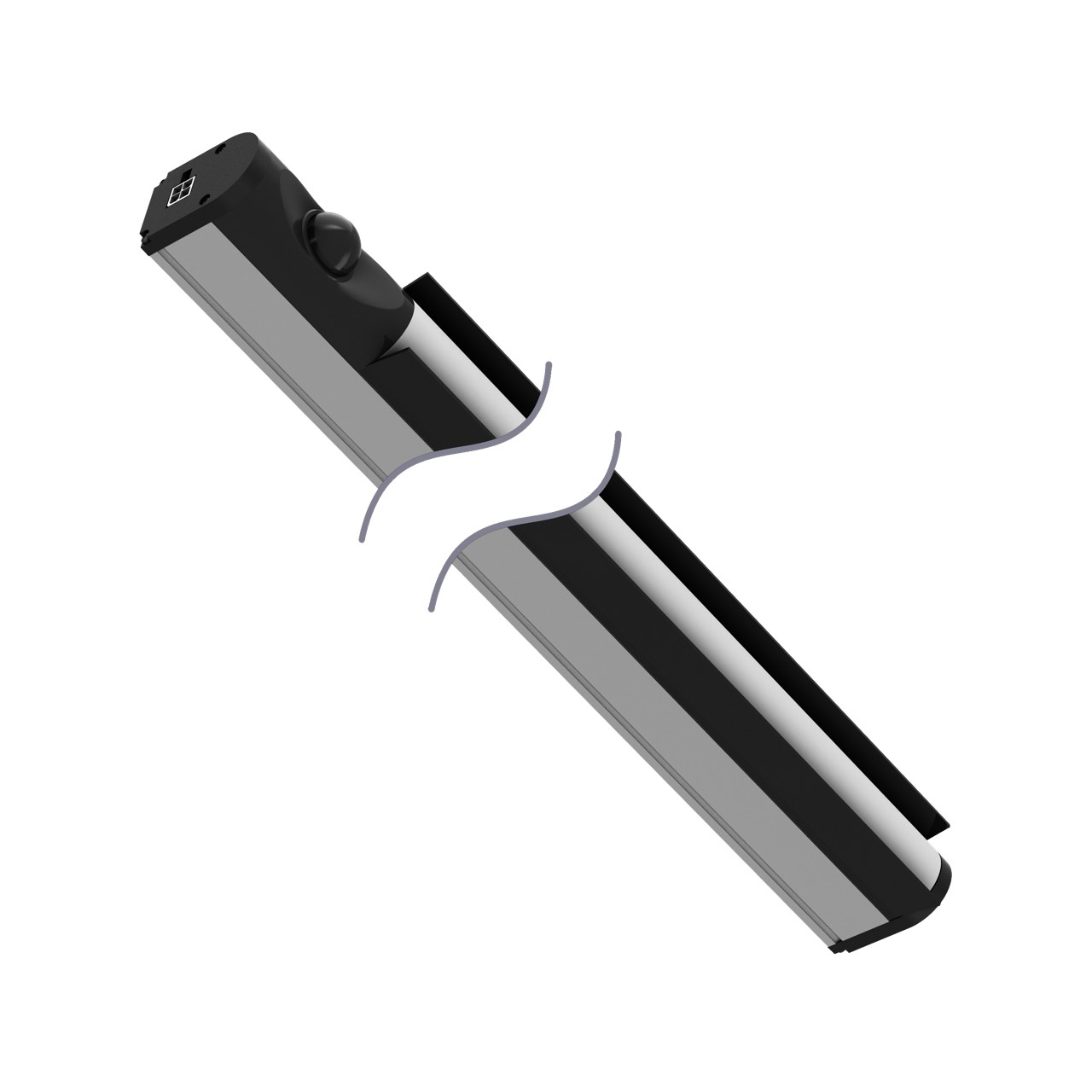 Banner Engineering LED Machine Light; Rectangular; 570 x 32 x 46mm; Daylight White Light; 90-264VAC; IP50; AC Quick Disconnect